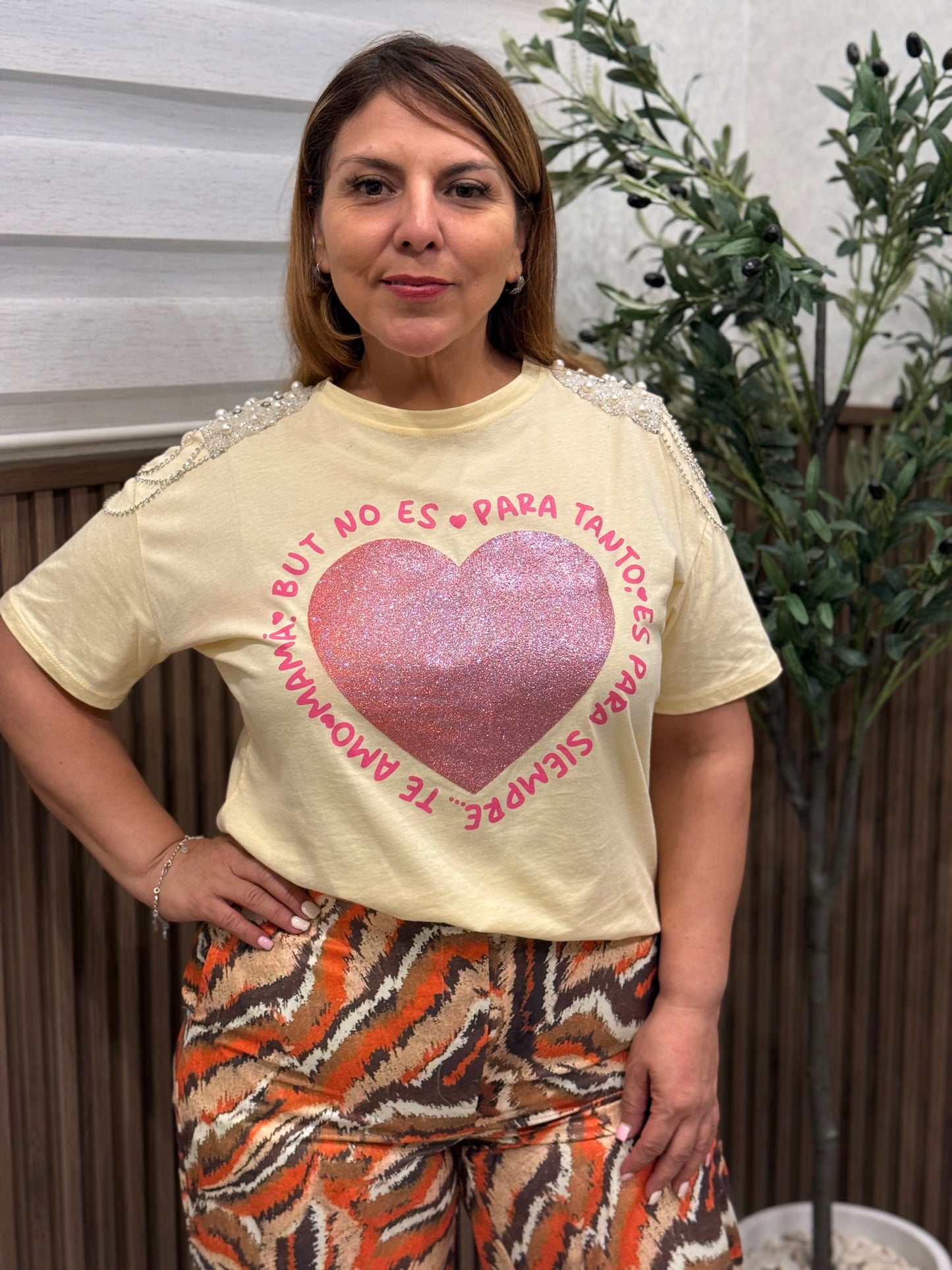 PLAYERA MAMÁ HEART