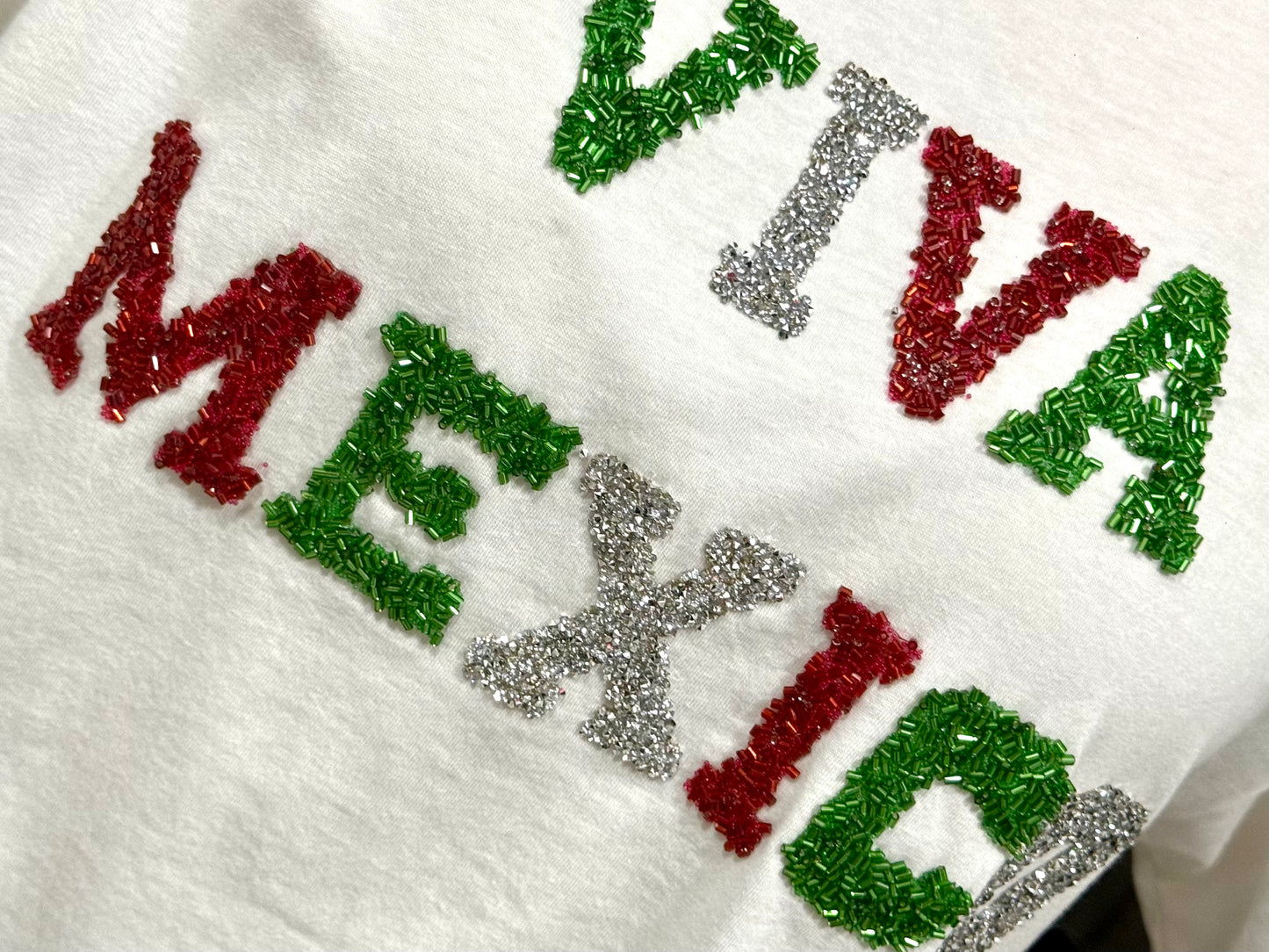 Blusa viva México crochet
