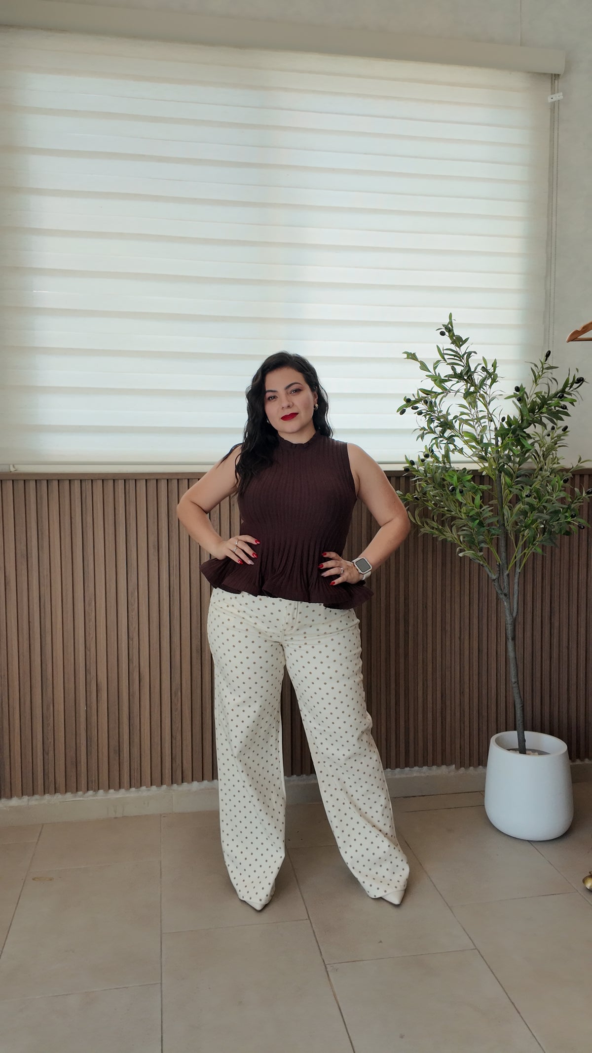 Blusa peplum