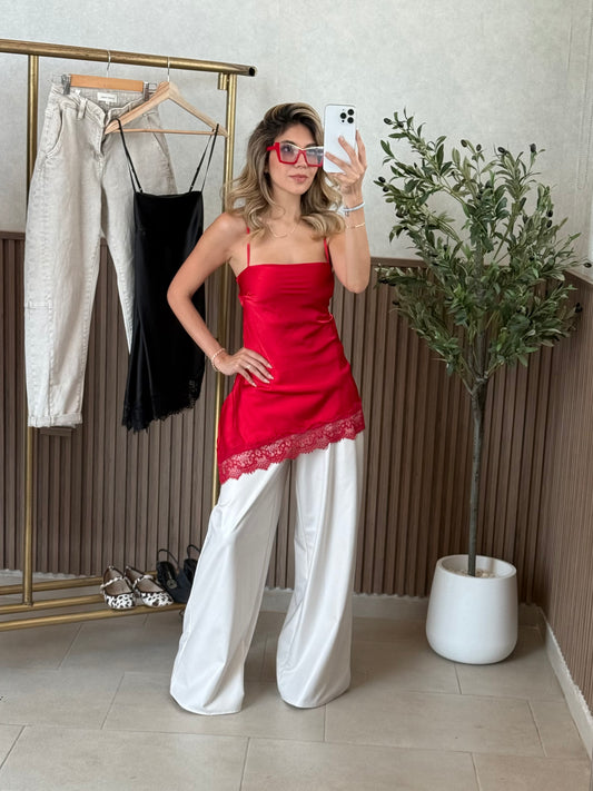 BLUSA TIRANTE ASIMÉTRICA