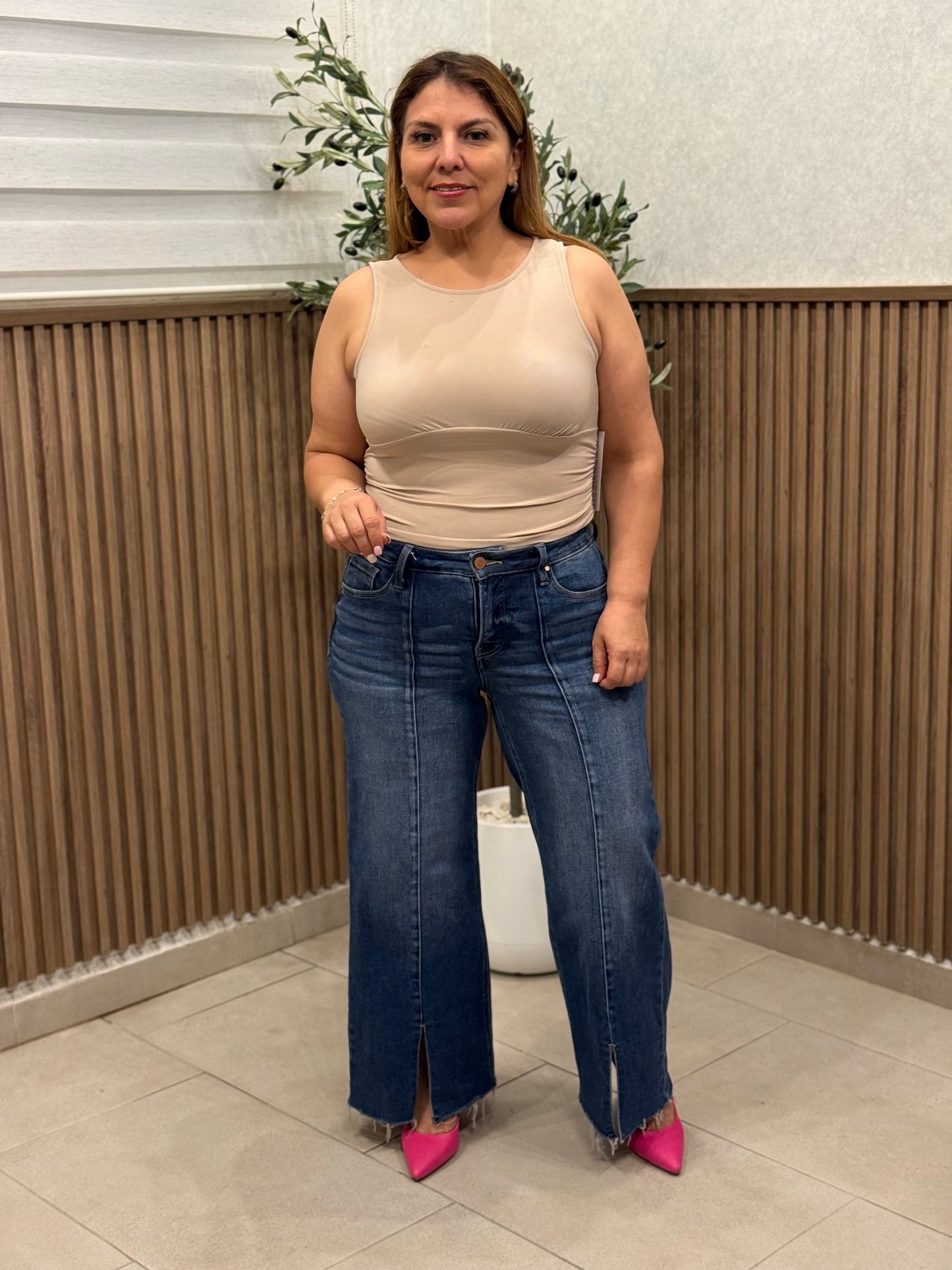 BLUSA BÁSICA NUDE