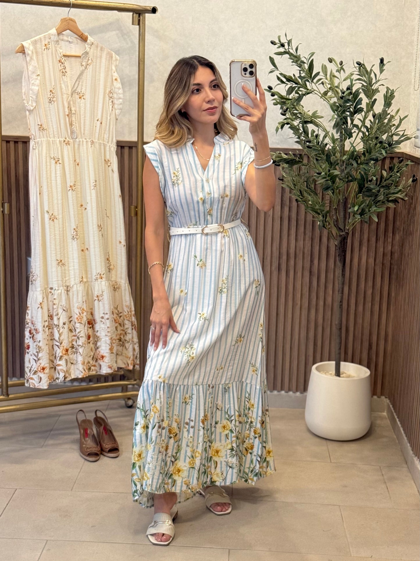 MAXI VESTIDO FLORES