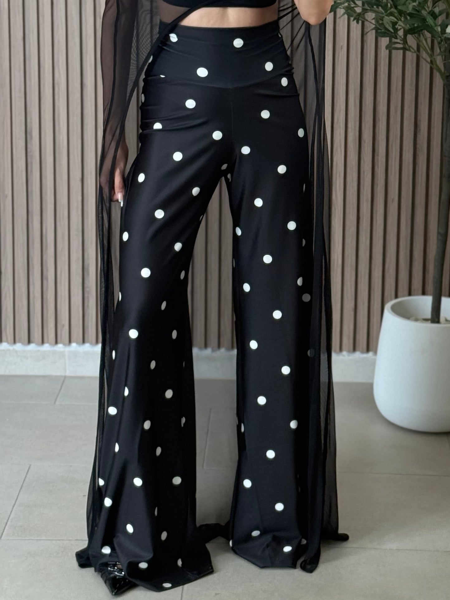 MaxiPantalón polka dots