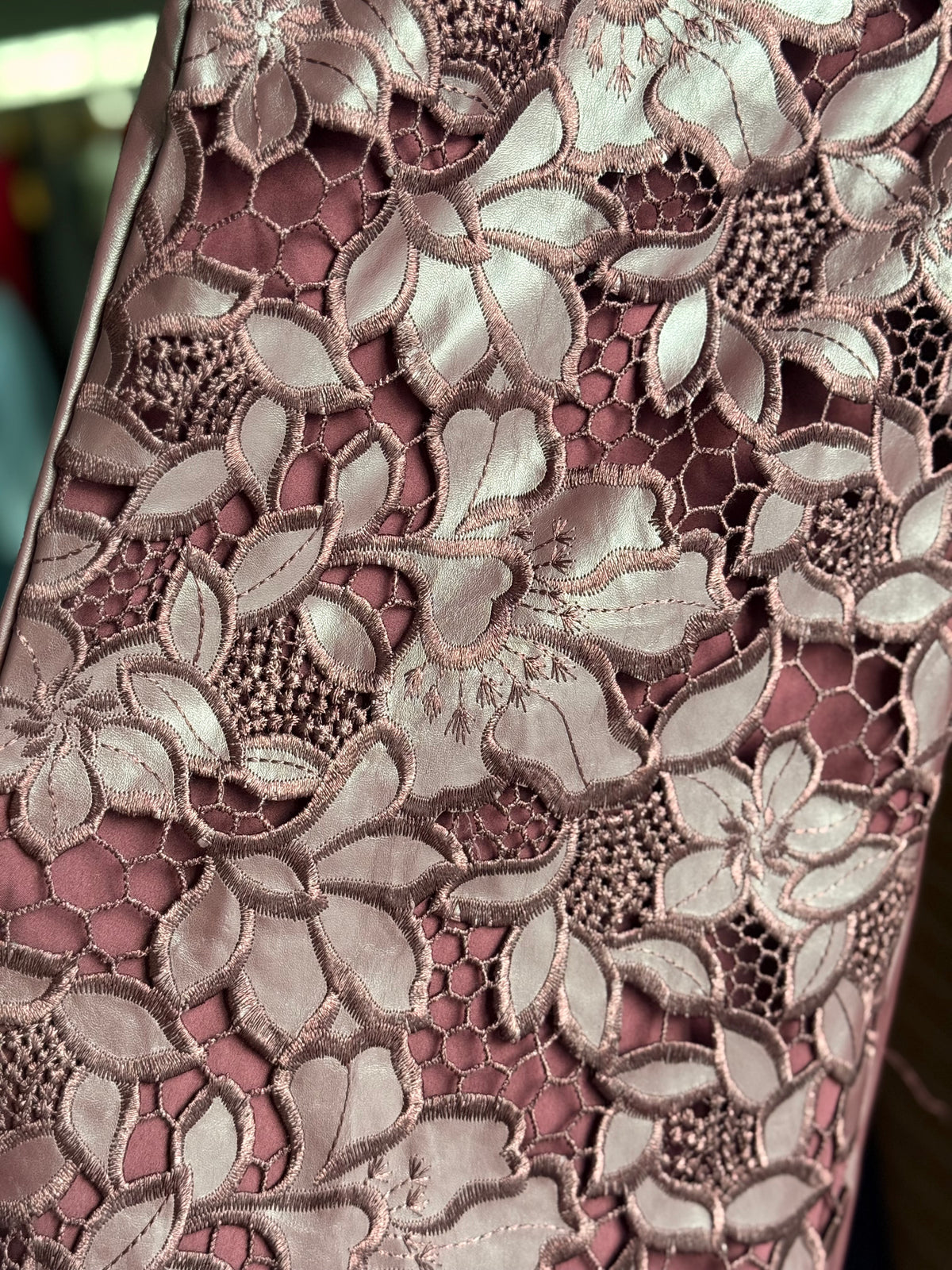 Set floral guipur