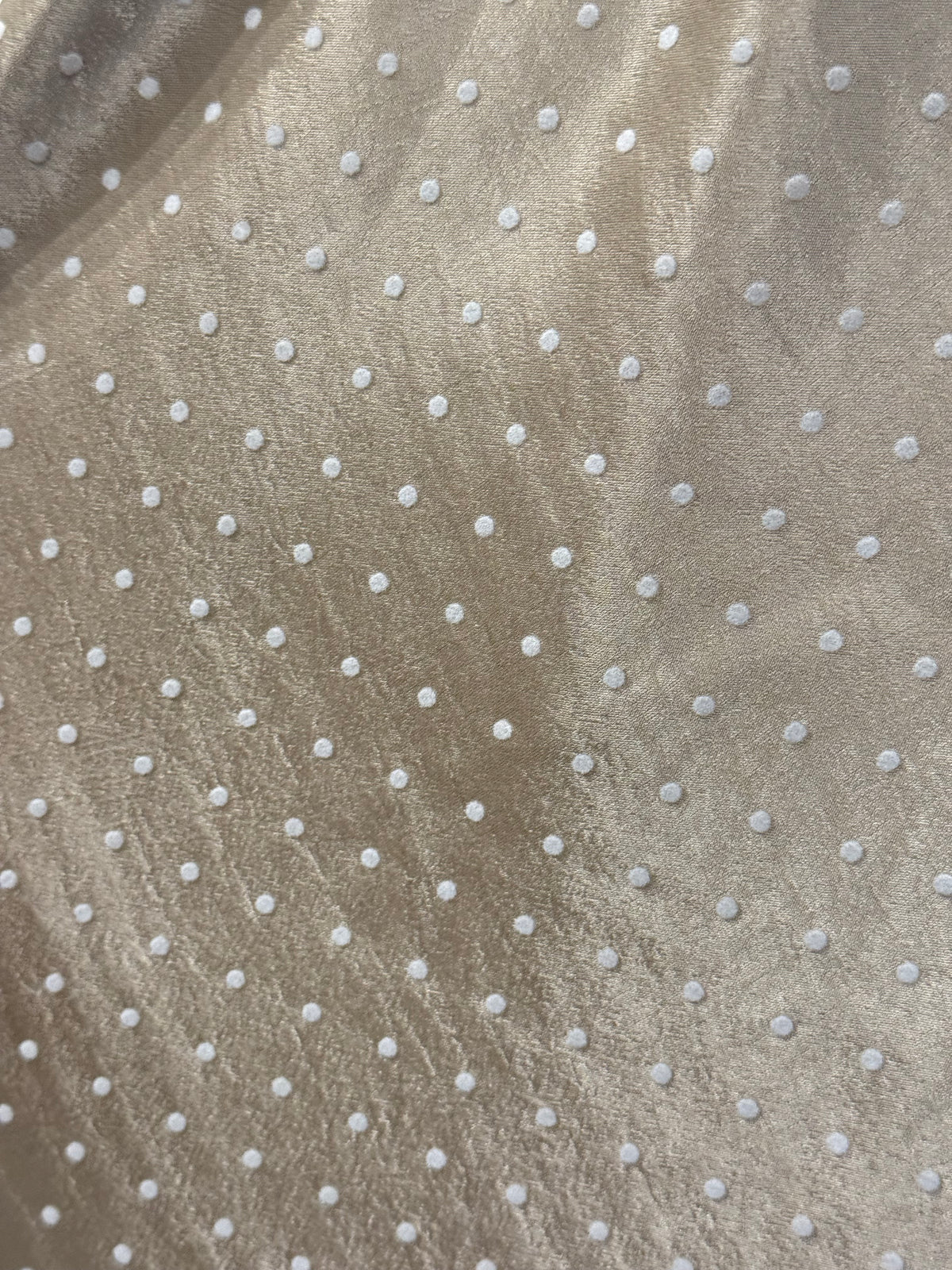 Falda satin polka dots