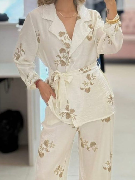 SET 2 PIEZAS BORDADO