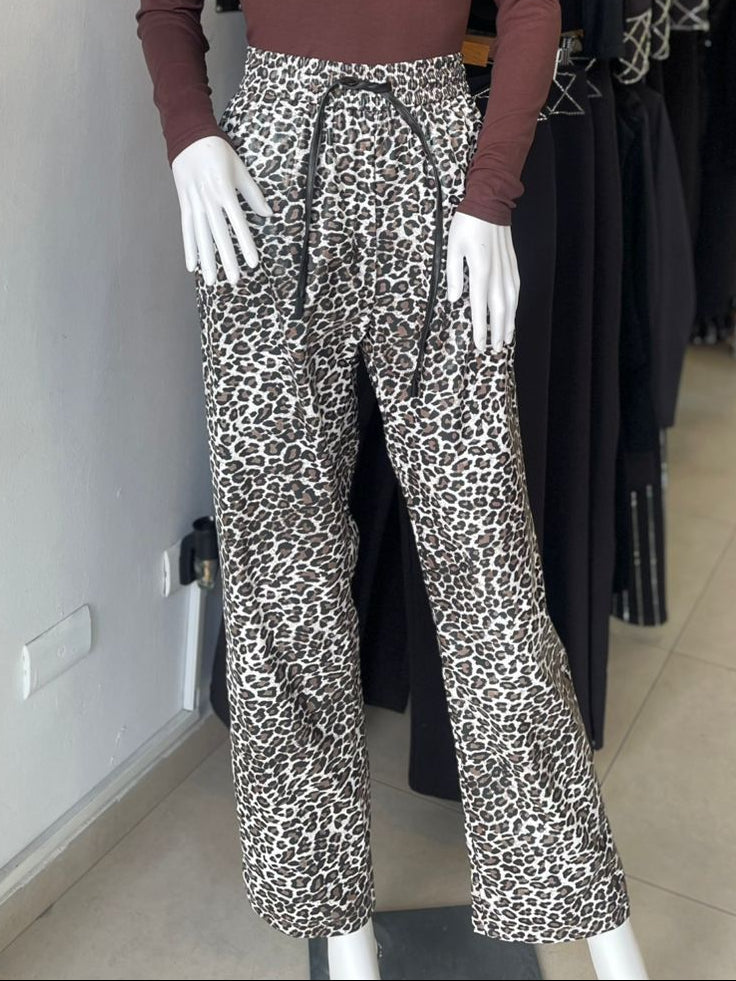 PANTALON VINIPIEL ANIMAL PRINT